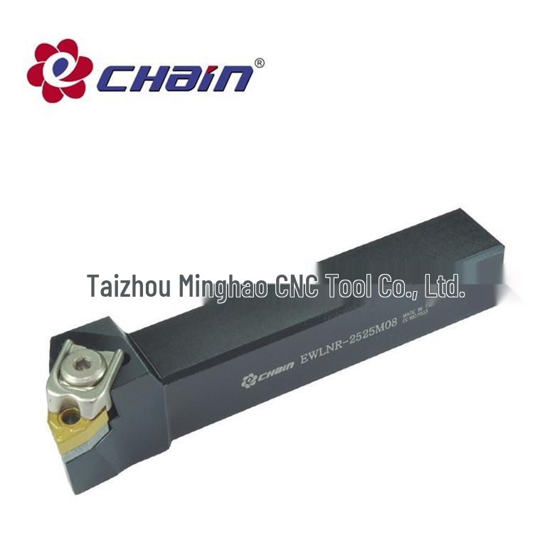 EWLNR2020K06 95° E-Type External Cylindrical Turning Tool Holder with Large Clamp