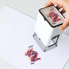 Colorful Stamp Multi Color Pre Inked Self Ink CMYK 4 Layered Colorful Stamp Case