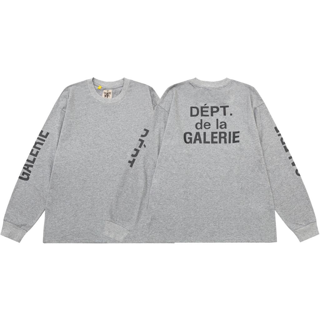 American Style Gallery Dept Logo Print Cotton Hoodie