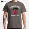 Flipadelphia Its Always Sunny Classic TShirt Unisexs Shirts Custom Aldult Teen Unisex Digital Printing Tee Shirt