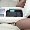 Car Black Central Storage Box Console Armrest Organizer Holder ABS For Hyundai IONIQ 9 2026 LHD Auto Interior Trim Accessories