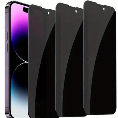 Apple iPhone 13/12/14 Pro Max Anti-Peep Tempered Glass Screen Protector