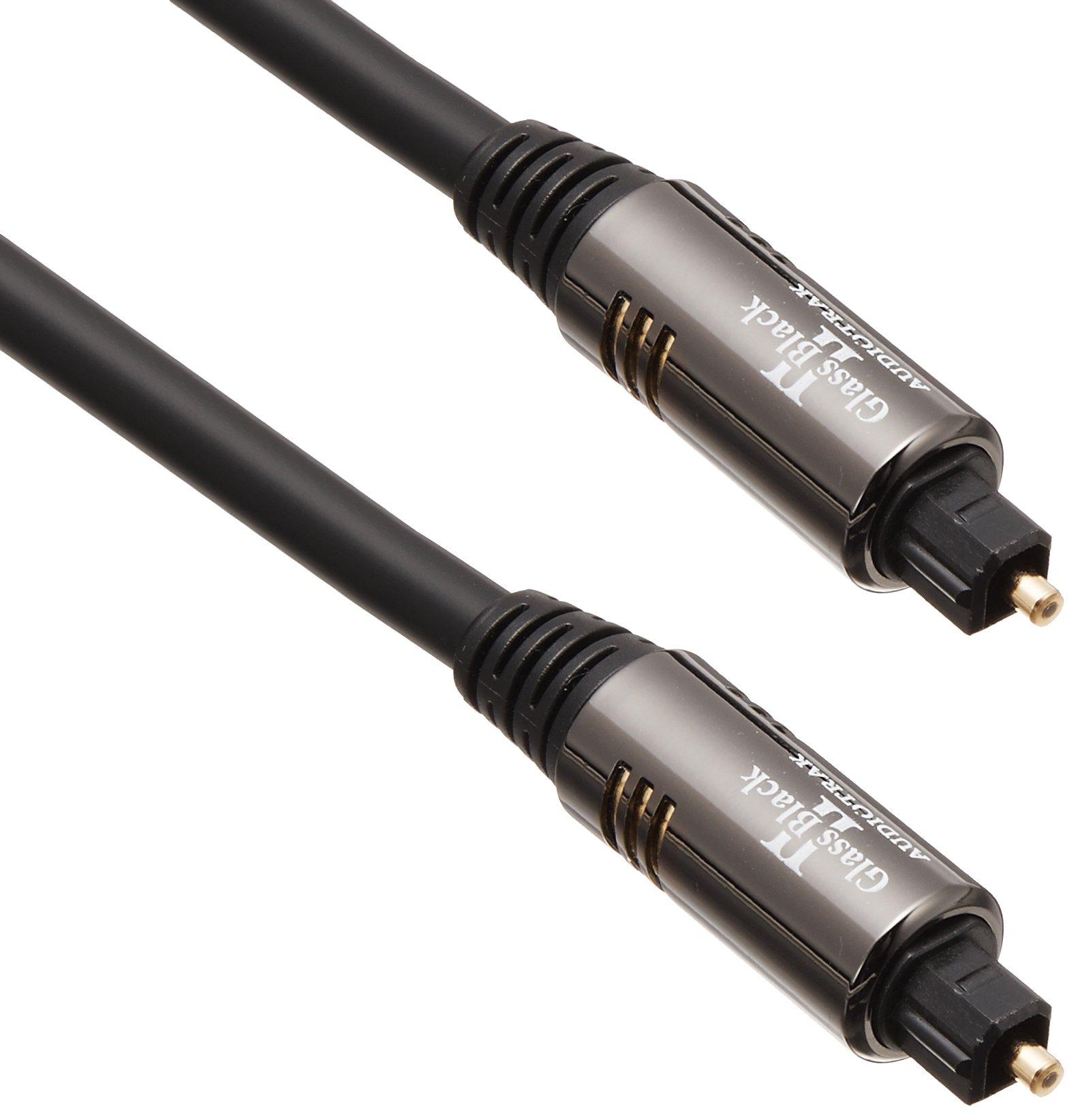 

WiseTech AUDIOTRAK Glass Black II plus оптический цифровой кабель 3.0м чёрный