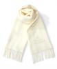 Scarf 81030007 A401 White and Carry Bag [Ribbon Wrapped, Case, Included] [Used]