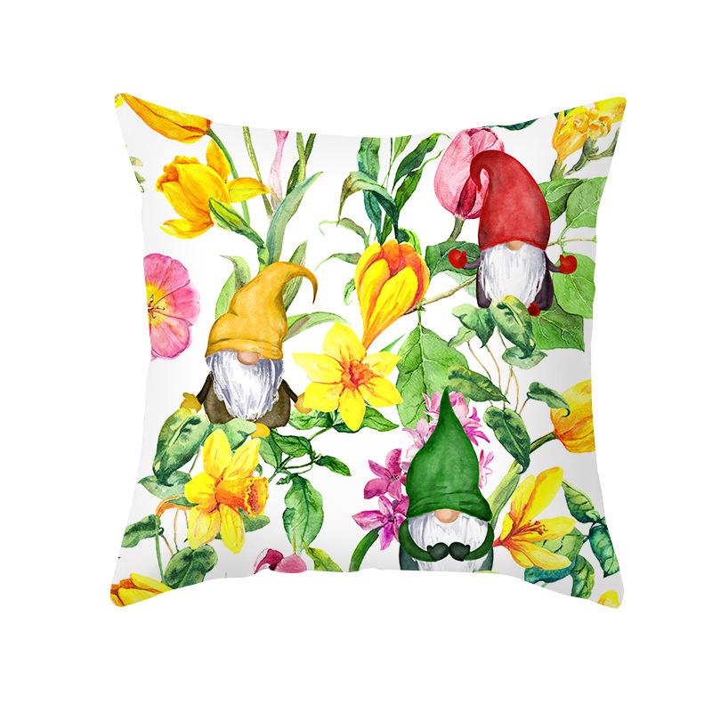 Home Decor Tropical Floral & Flamingo Throw Pillow Covers Pattern Cushion Cover Suitable For Sofa Bedroom Car Pillow Cover