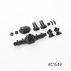 FMS 1/10 Atlas RC Truck Car Parts Front Bumper Main Gear Box Set Light Cup Shock Absorbers