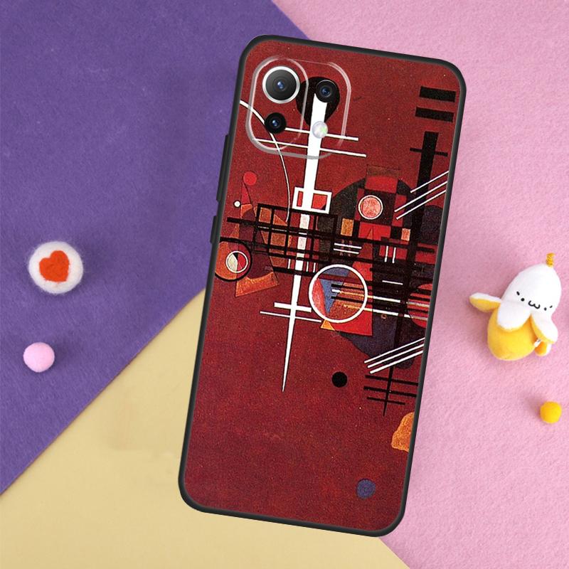Wassily Kandinsky Abstract Artistic Case For Xiaomi 15 13 14 Ultra 14T 11T 12T 13T Pro POCO X7 Pro X3 X5 X6 F5 F6 M6 Pro Cover