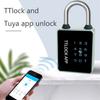Lacăt inteligent cu amprentă Tuya TTLOCK APP Impermeabil Biometric cu amprentă digitală Broaște pentru uși Fără cheie Securitate Casă Bagaje Broaște din aliaj