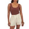 BRAVE SOUL Womens/Ladies Lace Trim Ribbed Bodysuit