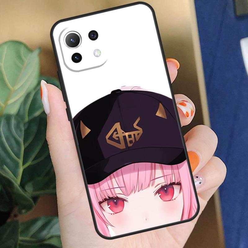 Calliope Mori Hololive Case For Xiaomi 15 14 Ultra 13T 14T 15T Pro 17 Pro Max POCO X7 X5 X6 F5 F6 F7 F8 Pro Coque