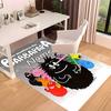 Custom personalization Barbapapa Print Area Rug - Soft, Washable Non-Slip Indoor Mat,Living Room,Home&Office Decorative Rug