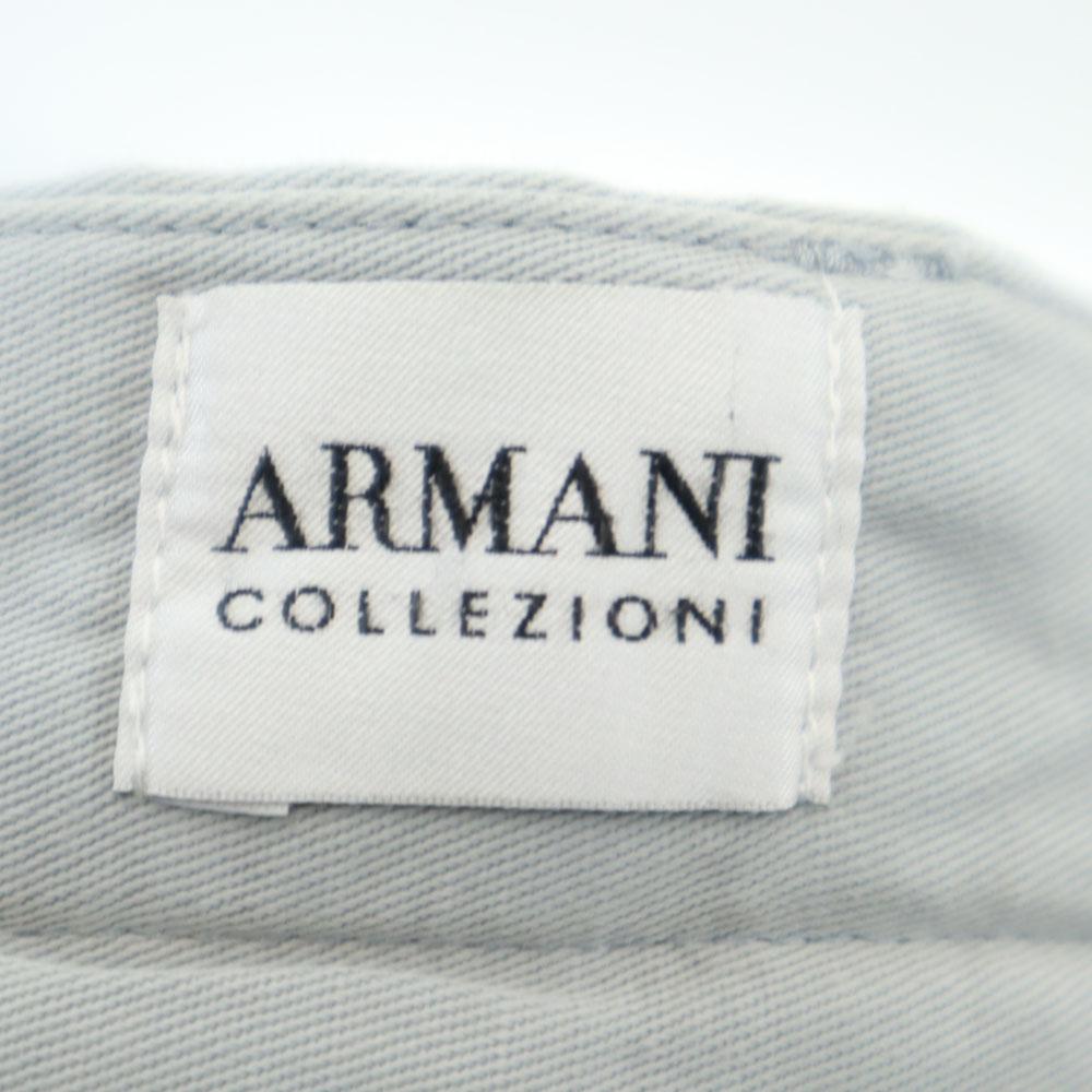 Armani Collezioni Long Pants L Gray Biggs Men's Used
