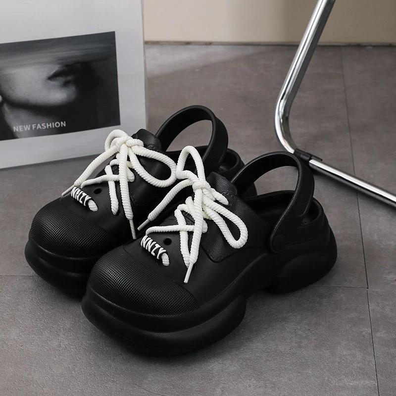 Fashion Platform Sandals On Beach Vip Slides Comfortable and Elegan Shoe New Fashion Eva Woman Slippers Original Style Shoes for Women