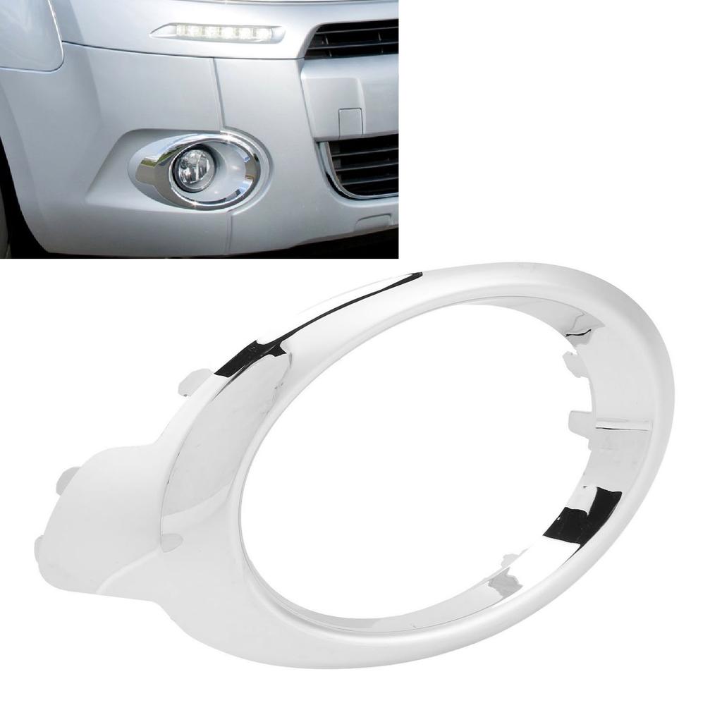 1Pc Car Front Bumper Fog Light Lamp Trim Cover ABS Chrome Protection 1608323880 for Citroen Berlingo Multispace 2012-2015