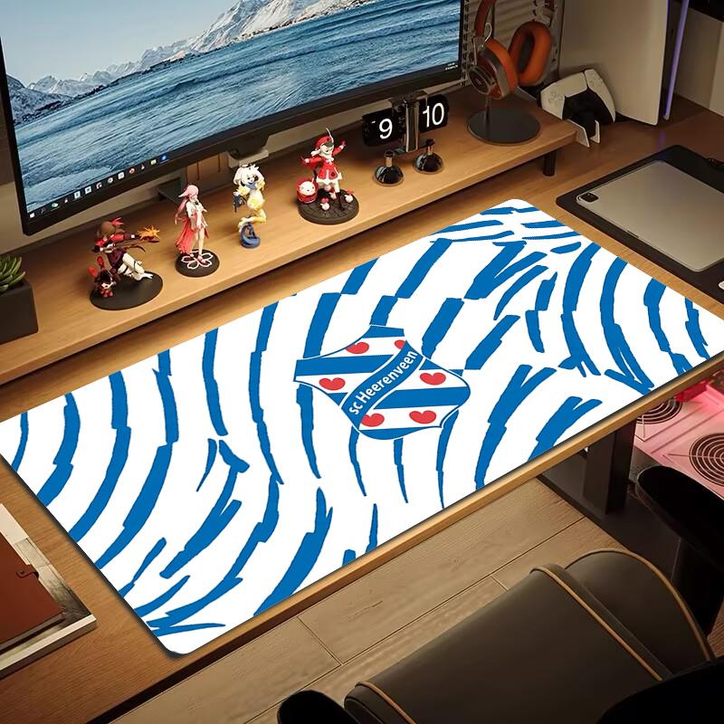 SC Heerenveen Mouse Pad Large Gaming Table Cushion Non-slip Laptop Tablet Big Mousepad XXL Mat Mini PC Playmat With Lock edge_xia