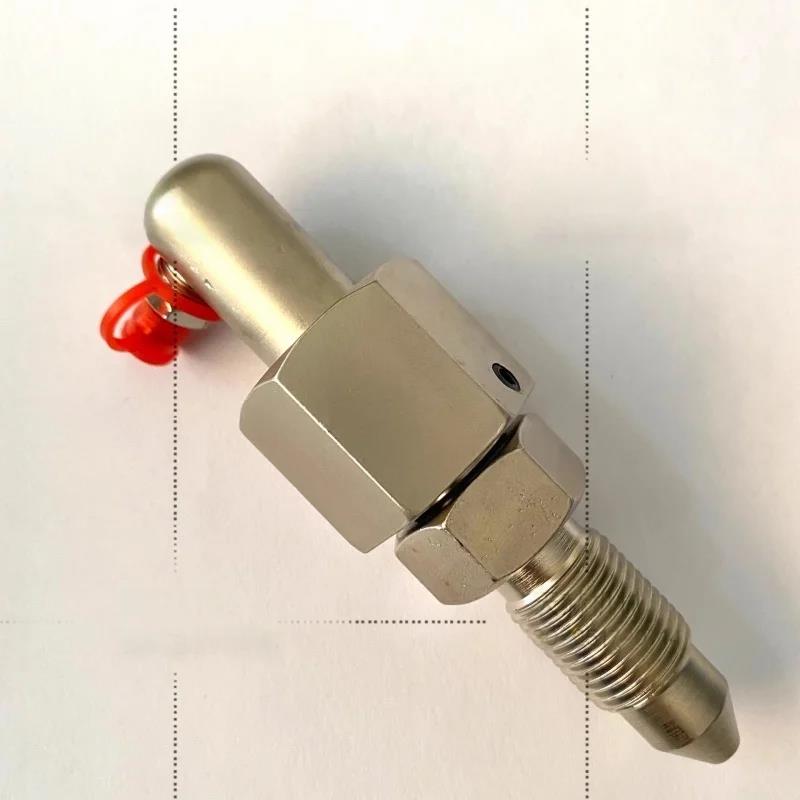 For Foton Lovol FR60 65 80 85 Tensioning Cylinder Chain Nozzle Grease Nozzle Excavator Parts