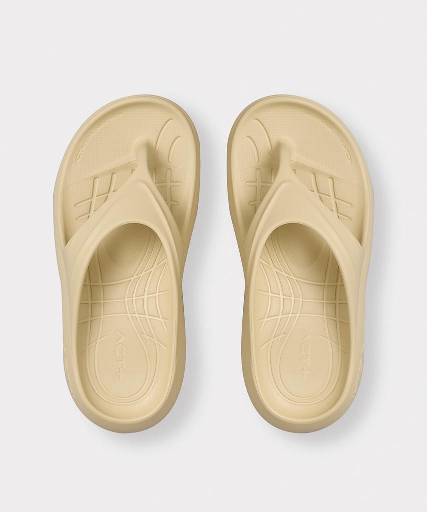 Actplus Align Plus Flip-Flops Natural Sand