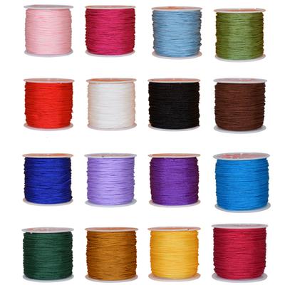 Cuerda elástica creativa de 45 m/rollo, colorida, gran oferta, accesorios de joyería, hilo de pesca, cuerda elástica para hacer joyas, 1 rollo de cordón de alambre para pulseras de abalorios.