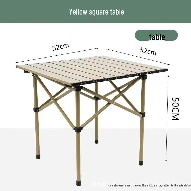 Portable Roll-Up Camping Picnic Table