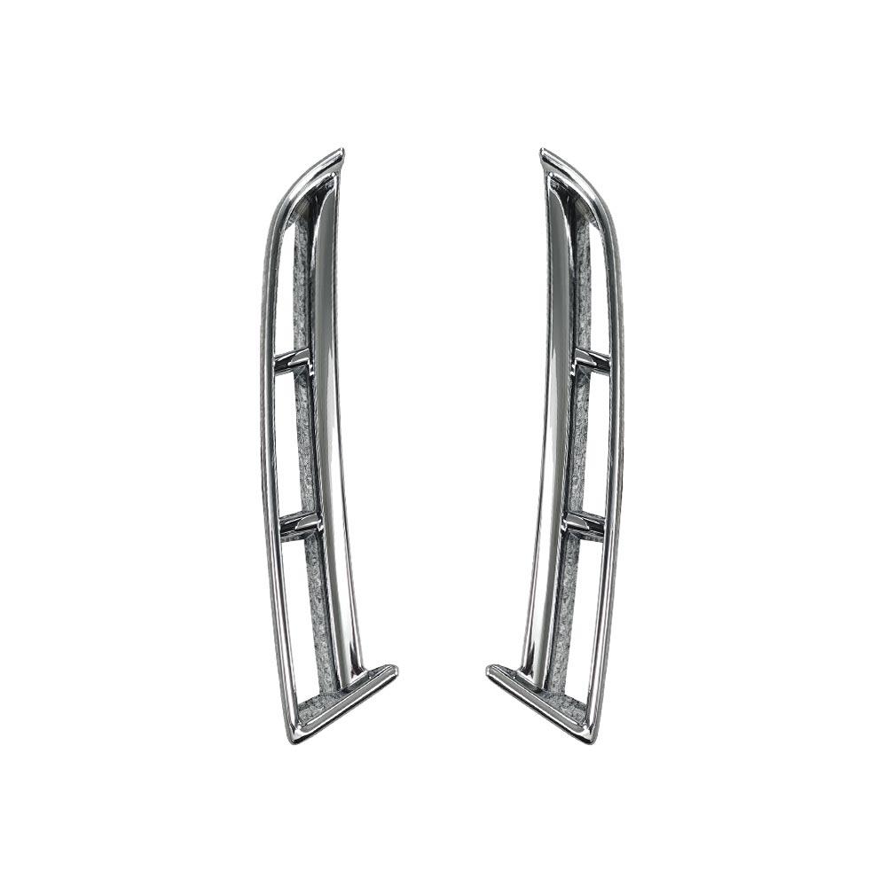 Carbon Fiber Front Fog Light Frame Trim Cover For Hyundai Tucson NX4 2024 Exterior Accessories