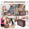 Handmade Natural Wooden Piggy Bank Decorative Disposable Saveing Money Box With Money Goals Counter Piggy Bank For Kids Adults