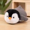 Roztomilý plyšový tučňák Měkký plyšáci Vycpané zvířátko Antarktida vleže Tučňák Peluche Výzdoba pokoje Dětský dárek k narozeninám