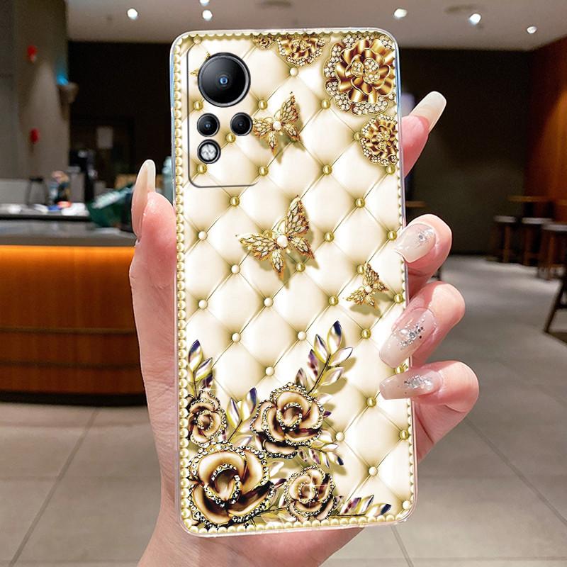 Casing For Infinix Note 12 G88 X663 X663C X663D Cover Luxury Dragon Cute Cool Boys Girls Transparent Soft TPU Phone Case Shells