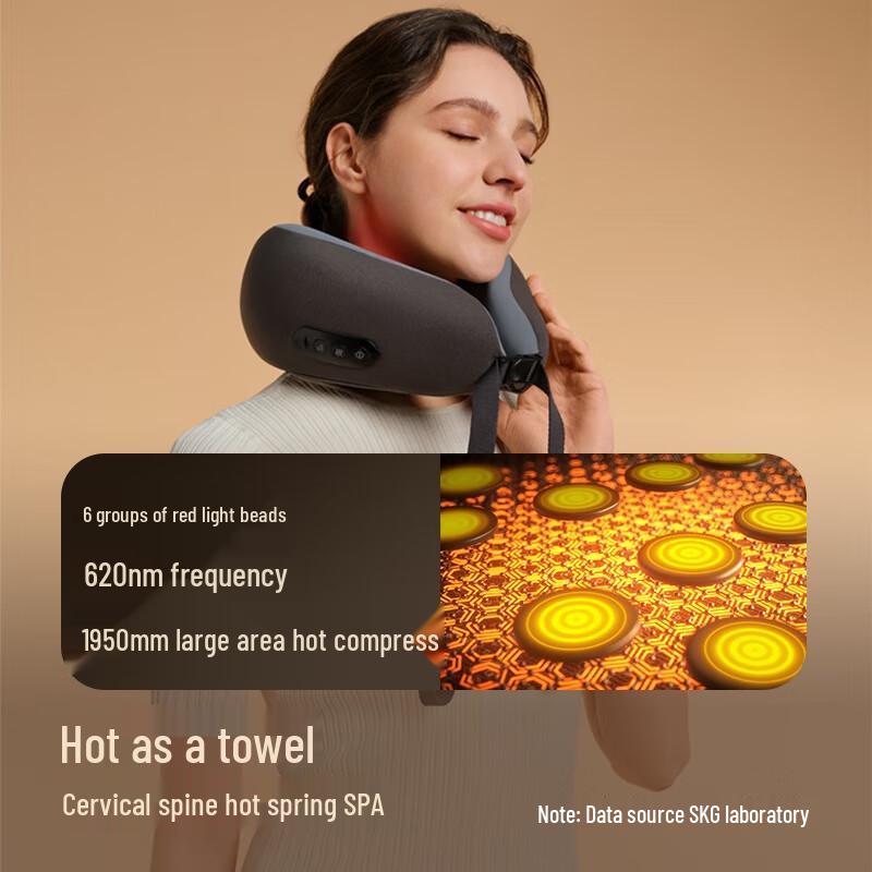 SKG N1-2 U-shaped Neck Massager Pillow