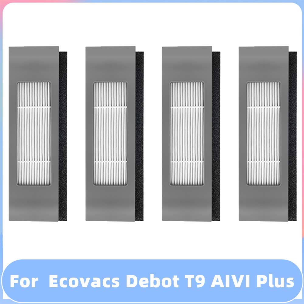 Fit For Ecovacs Debot T9 AIVI, T9 AIVI Plus Main Side Brush Hepa Filter Mop Cloth Dust Box Replacement Parts Accessories
