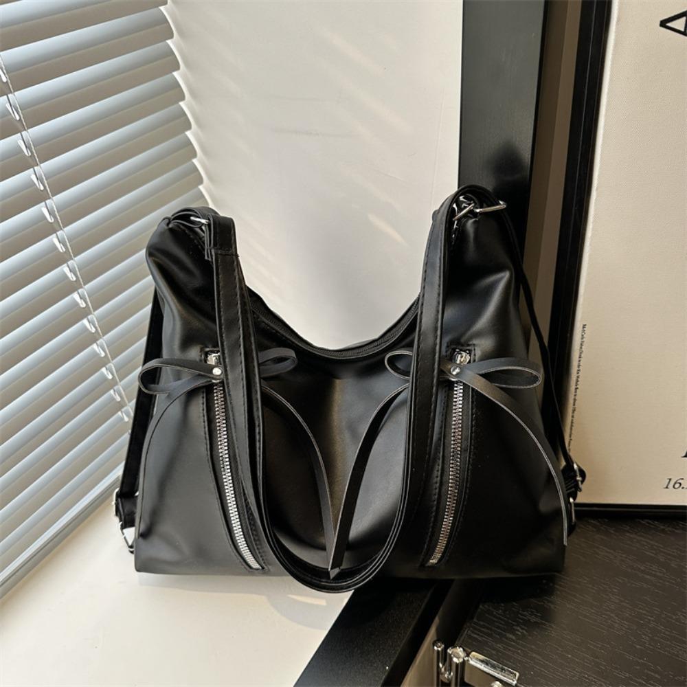 Korean New Style Bowknot Shoulder Bag Large Capacity Bow Crossbody Bag Bow Tote Bag  Outdoor