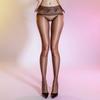 520-Pin 3D Aurora Pantyhose Oil Bright Sexy Black Silk Seamless Ultra-Thin Silky Sleek Attraction Pantyhose Woman