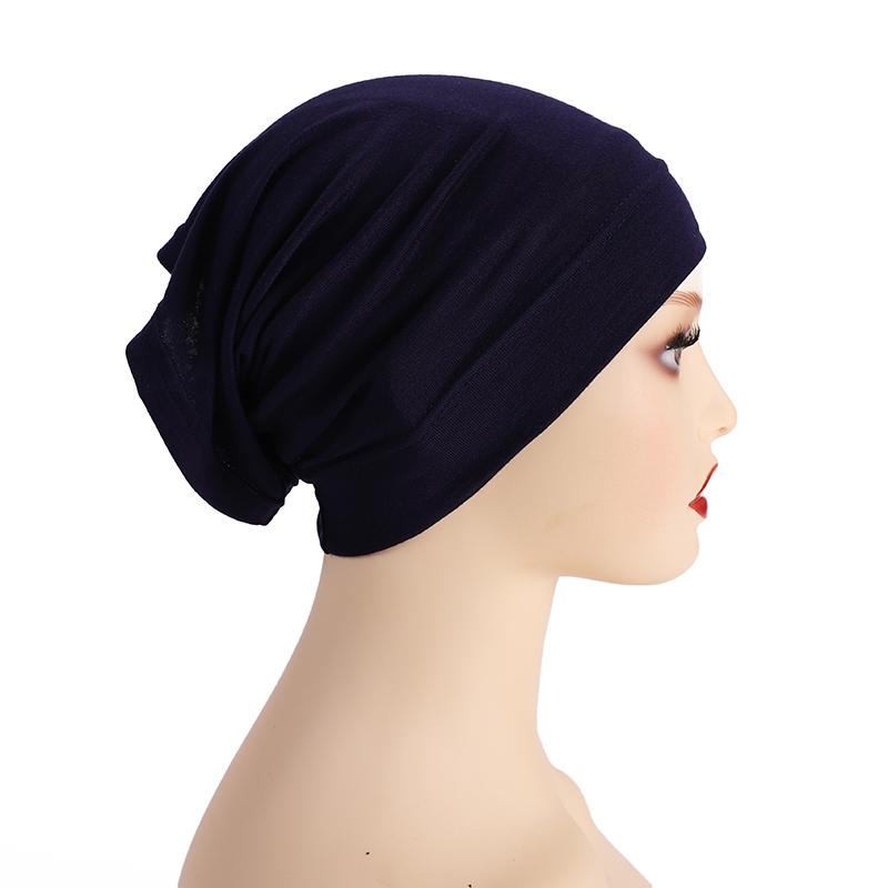New Designs Muslim Underscarf Women Undercaps Cotton Jersey Headwrap Cover Inner Hijab Cap