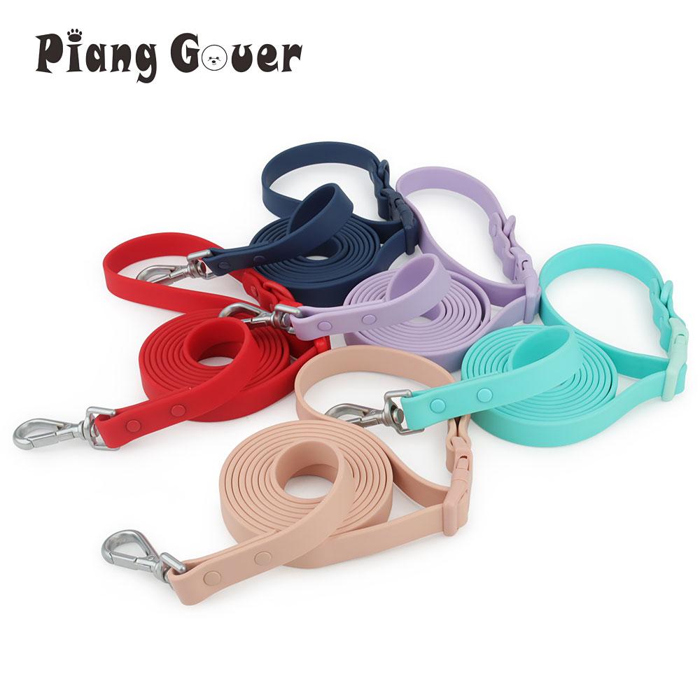 Multifunctional Waist Leashes Pet Leash for Small Medium Dog Collar Outdoor Walk Training Waterproof PVC
