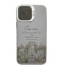 Silver Shell Phone Case for Apple 17/16/15 Pro 14 Pro Max 13/12 - Cross-Border Trade Style