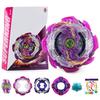 Premium Alloy B-177d Battle Spinning Top Toy Set With Dual Launcher For Endless Fun