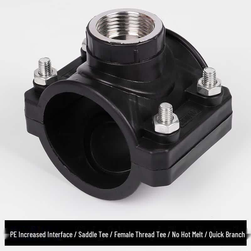 Water Pipe Female Thread Tee Repair Clamp