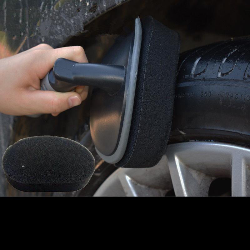 1Pc Tire Polishing Sponge Brush Tire Sponge Brush Tire Polishing Brush Car Tire Retread Brush Car Wash Special Brush
