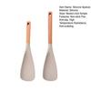 Yousheng Silicone Spatula Non-Stick Cooking Spoon 3-in-1 Multi-Function Spatula with Ergonomic Wooden Handle High Temperature Kitchen Cooking Utensil