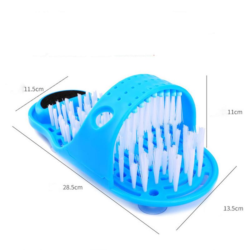 1/2Pcs Foot File Foot Washing Brush Shower Foot Scrubber Massager Bathroom Bath Foot Brushes Remove Dead Skin Cleaner Spa Repair
