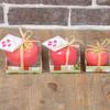 Apple Shaped Candle Aromatherapy Candles Gifts, Rosh Hashanah Red Apple Candles Table Decorations for Christmas Party Home Decor