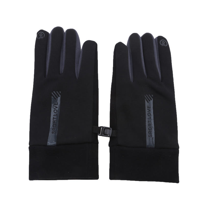Winter Gloves For Men And Women With Fleece Windproof Warm Touch Screen Anti Slip Outdoor Sports Cycling Gloves
