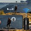 New F11-2 Lapel Microphone: Wireless F15 Three-in-One Live Broadcast, One-to-Two Radio, Noise Reduction Mini.