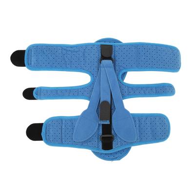 Plantarfasziitis Schiene zur Linderung Achillessehnenentzündung Fixiert Tag Nacht Anwendung Achillessehnenentzündung Fußheberschiene Blau