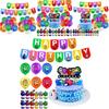 Cake Balloon Game Cupcake Topper Banner Birthday Party Decor Supplies
