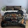 Fierce tiger's bold roar. Bedding sets Duvet covers Pillowcases(1* Duvet Cover 2* Pillowcases without duvet insert)