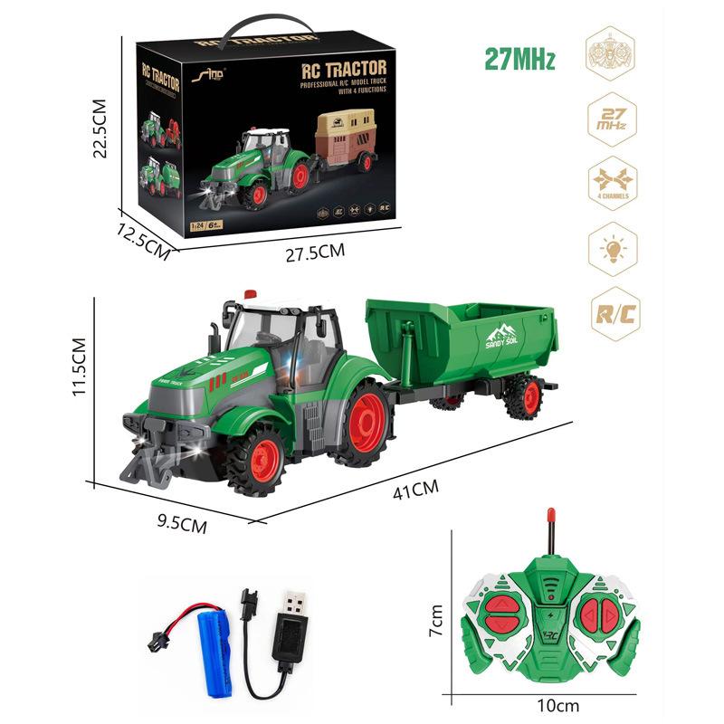 

Фермерский трактор с дистанционным управлением