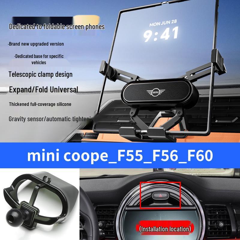 BMW Mini, F55 & Other Models Frosted Zinc Alloy Car Phone Holder