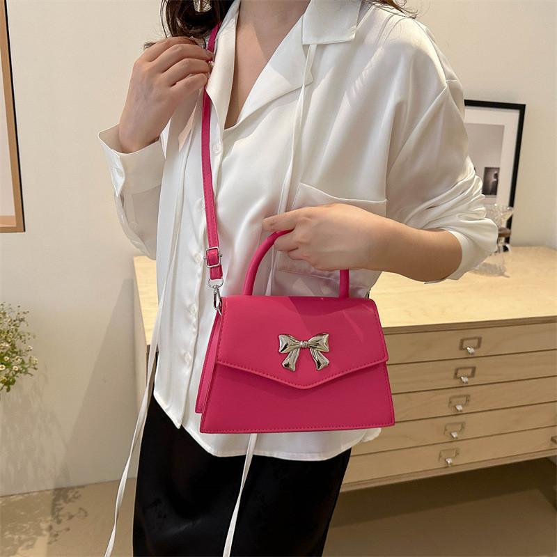 Elegant Fashion Lightweight Handbag For Women Summer 2024 With Bow Accent