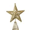 Glitter Christmas Tree Top Star Five-pointed Star Christmas Tree Ornaments  Christmas Decoration