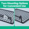 Multi-Level Bird Cage Platform Hook and Screw Mount Climbing Ladder Parrot Station  Indoor